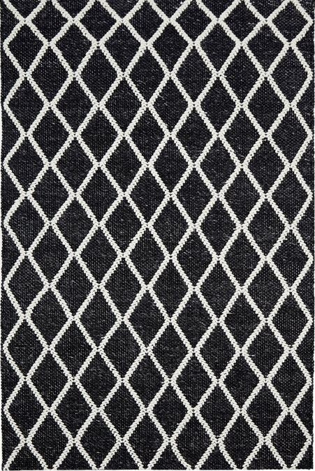 Huxley Black Rug by Rug Culture-225X155CM - RECTANGLE