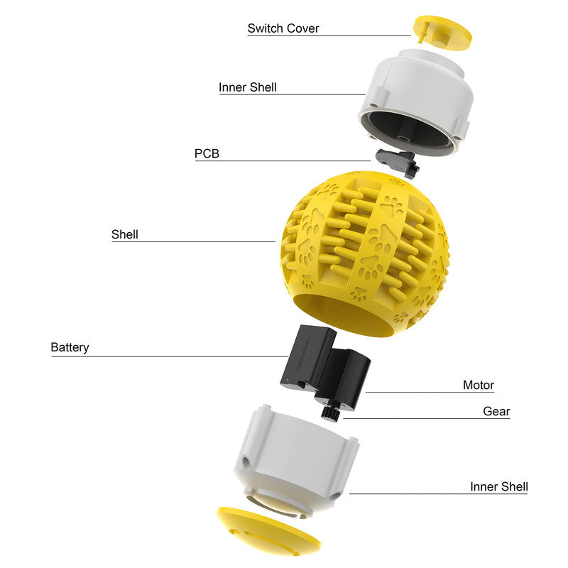 pet products Electric bouncing ball for grinding teeth and teasing pets