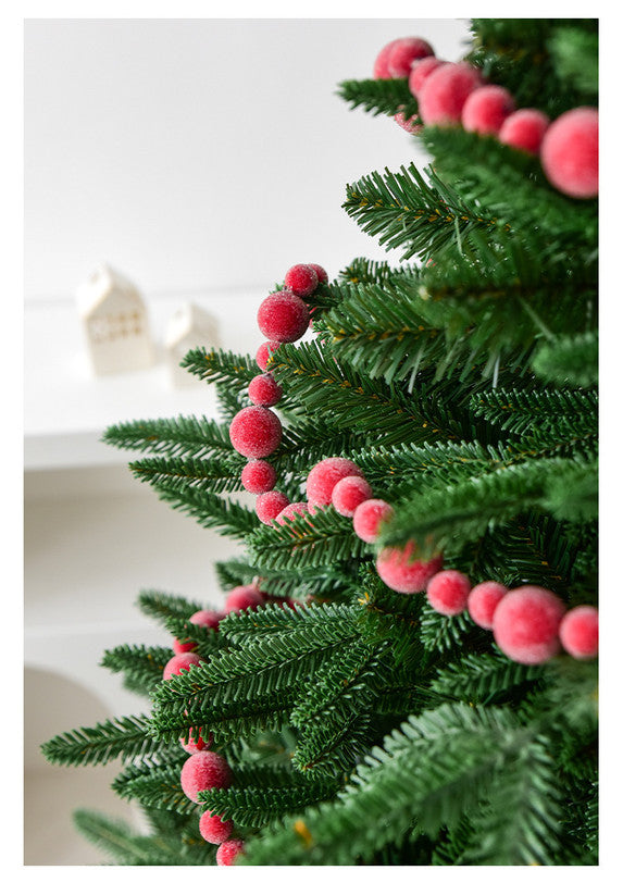 Christmas gift Christmas simulation red fruit skewer decoration string