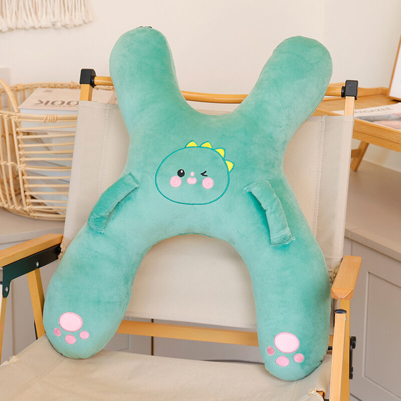 Christmas gift for kids-Kids Travel Pillow, Ergonomic Plush Support for Car Rides, Comfortable Sleep Companion for Children(brown Capibala)