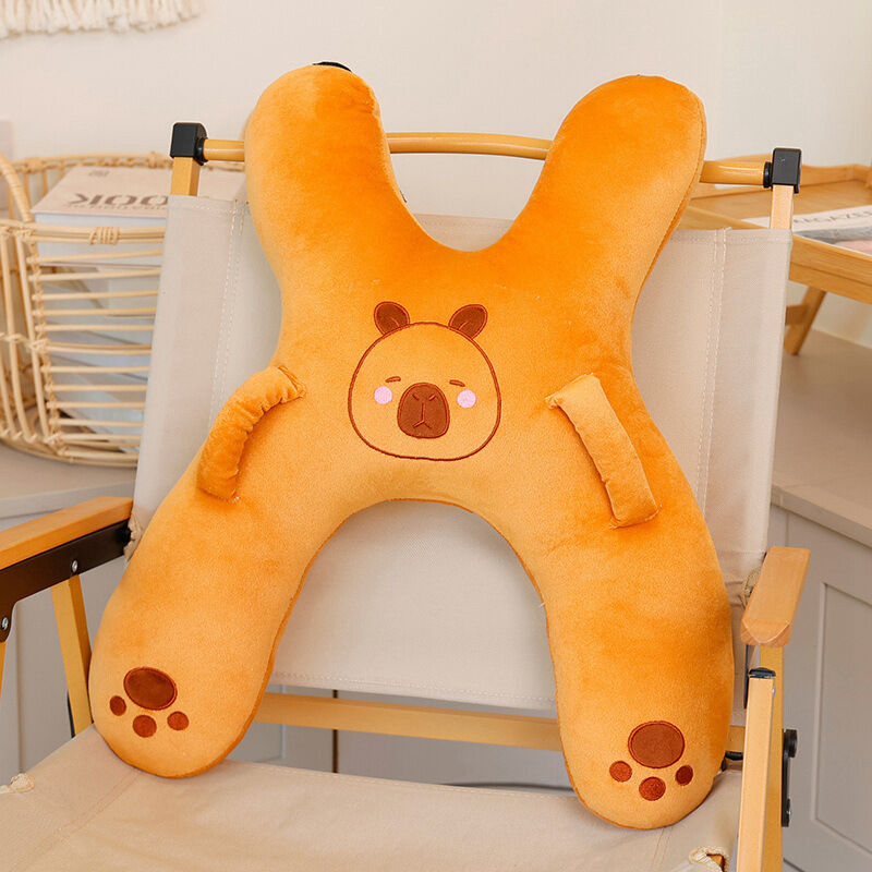 Christmas gift for kids-Kids Travel Pillow, Ergonomic Plush Support for Car Rides, Comfortable Sleep Companion for Children(green dinosaur)