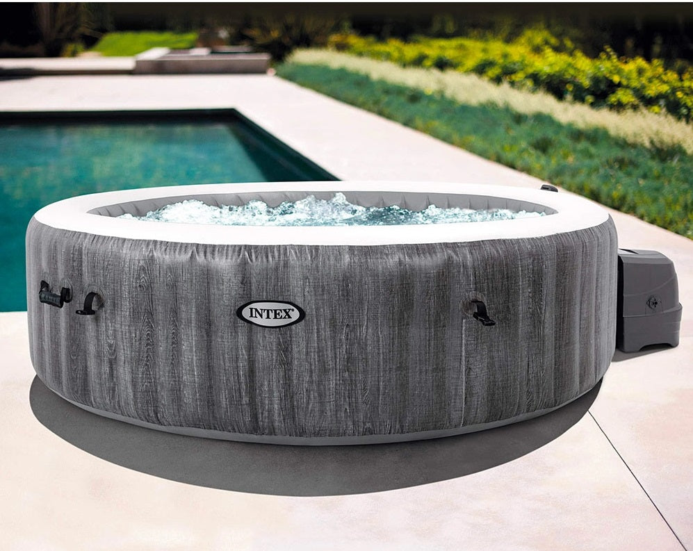 INTEX PURESPA GREYWOOD DELUXE SET