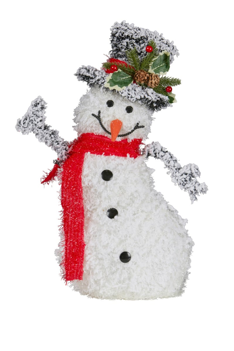 Christabelle 50cm Christmas Snowman With Lights