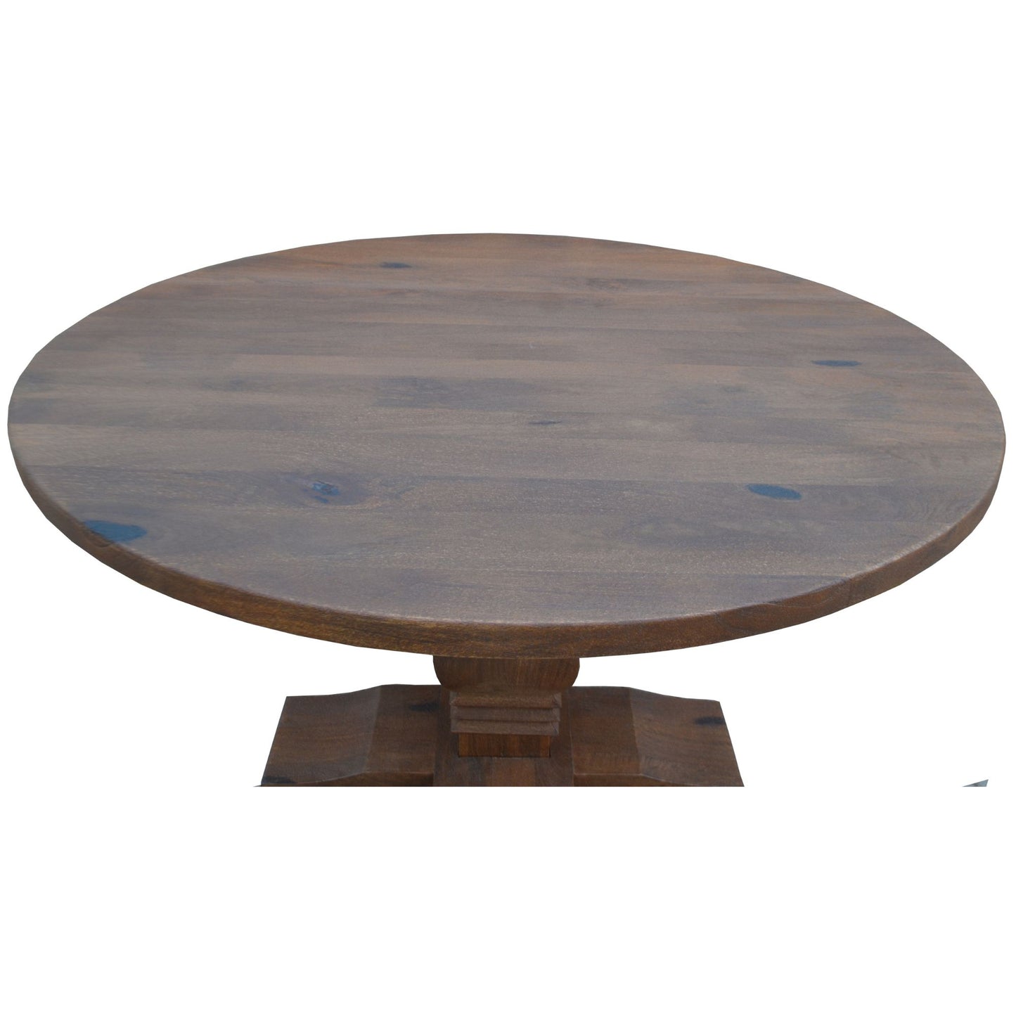 Florence Round Dining Table 135cm French Provincial Pedestal Solid Timber Wood