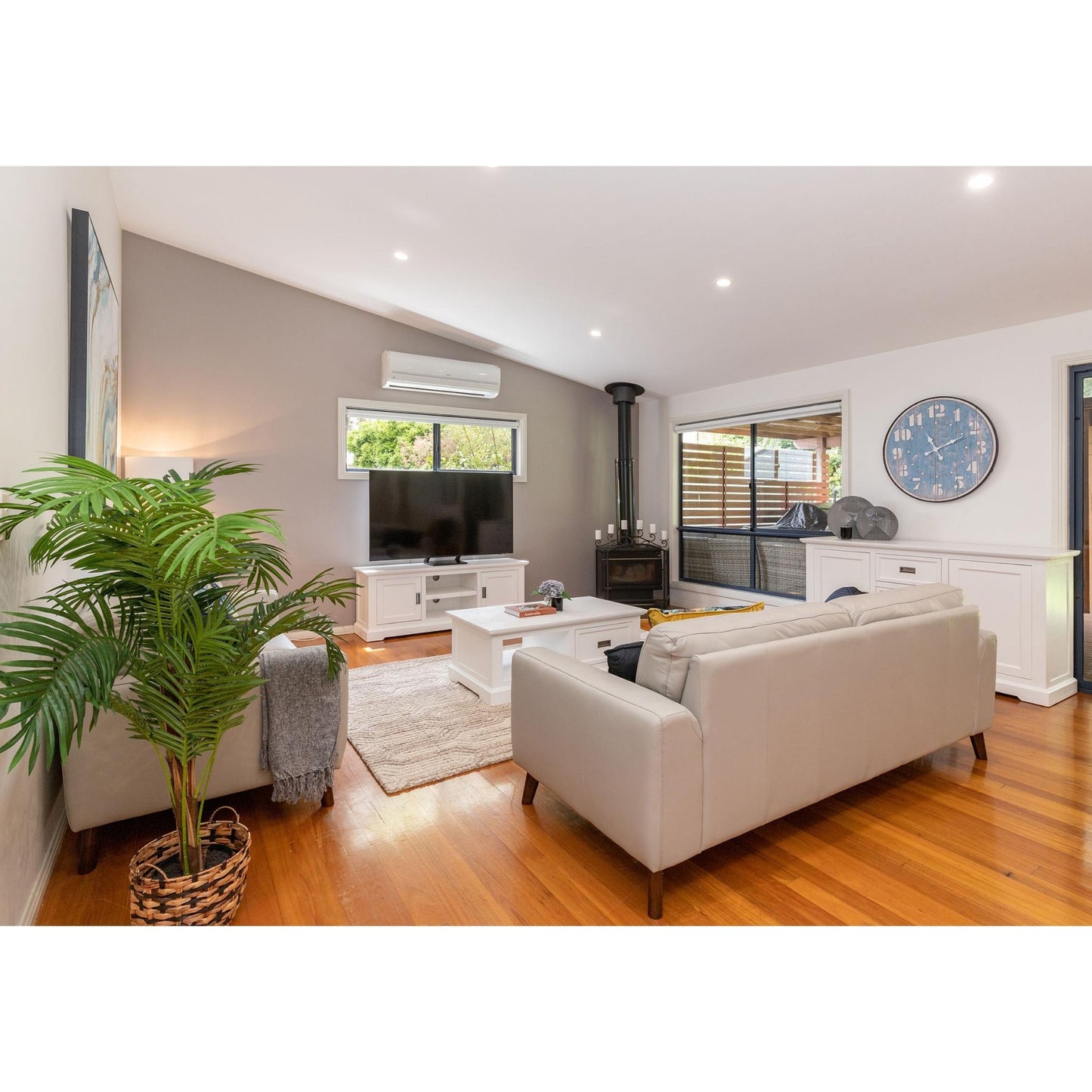 Downy Genuine Leather Sofa Set 3 + 2 Seater Upholstered Lounge Couch - Silver