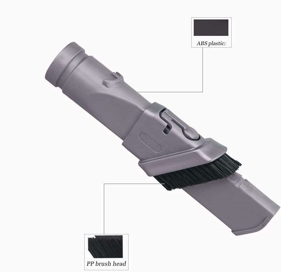 2 in 1 Crevice and brush tool for Dyson V6