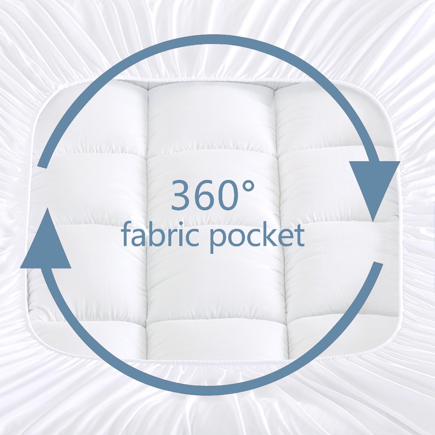 Luxurious Extra Thick 1000GSM Mattress Topper-Super King size