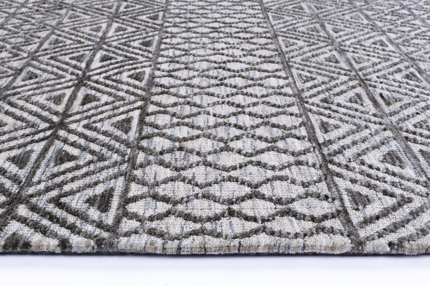 Amritsar AMRI04 Charcoal & Beige 160x230