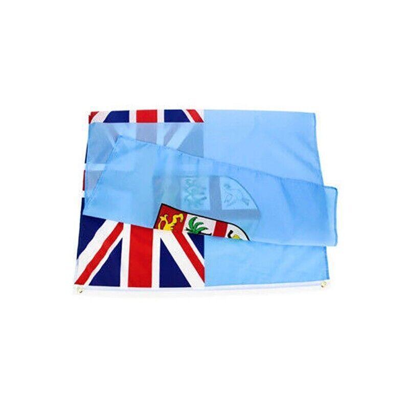 Large Fiji Fijian Flag Pacific Island Heavy Duty Outdoor 90 X 150 CM - 3ft x 5ft