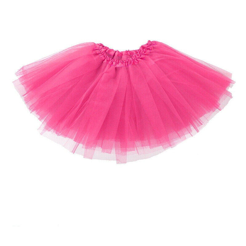 Girls Tutu Skirt Princess Dressup Party Costume Ballet Dancewear - Fruit Green