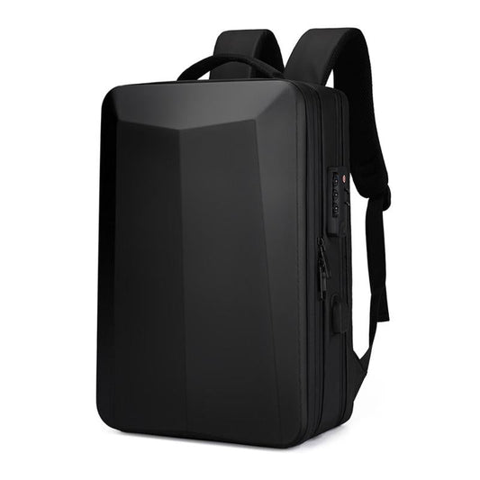 15.6 Gaming Backpack - Durable Hard Shell Black