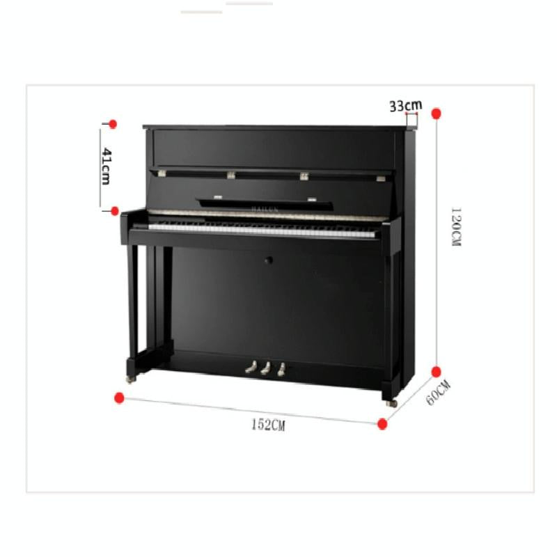 Lace Embroidered Piano Dust Cover - 150x35x110cm