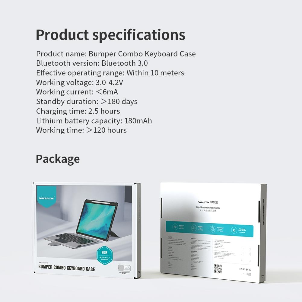 12.9 Ipad Pro Bumper Keyboard Case - 2020 / 2021