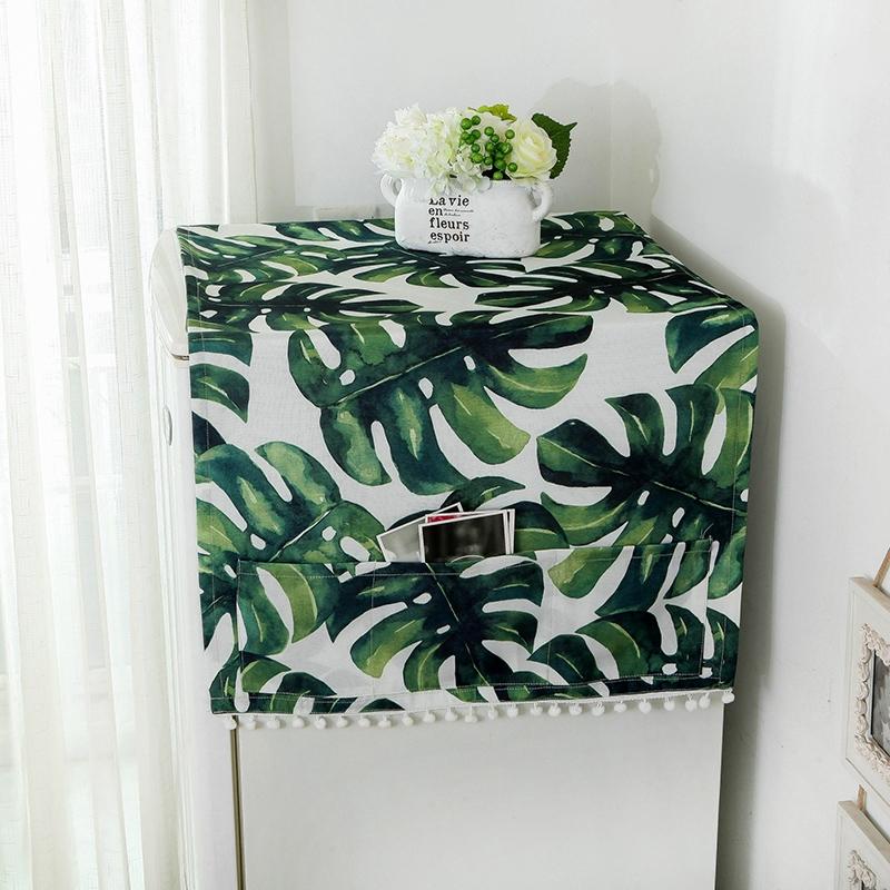 Double Door Dust Cover for Multifunctional Household Washing Machine and Refrigerator - 70x170cm