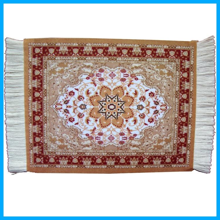 Retro Style Woven Mouse Pad Random Color