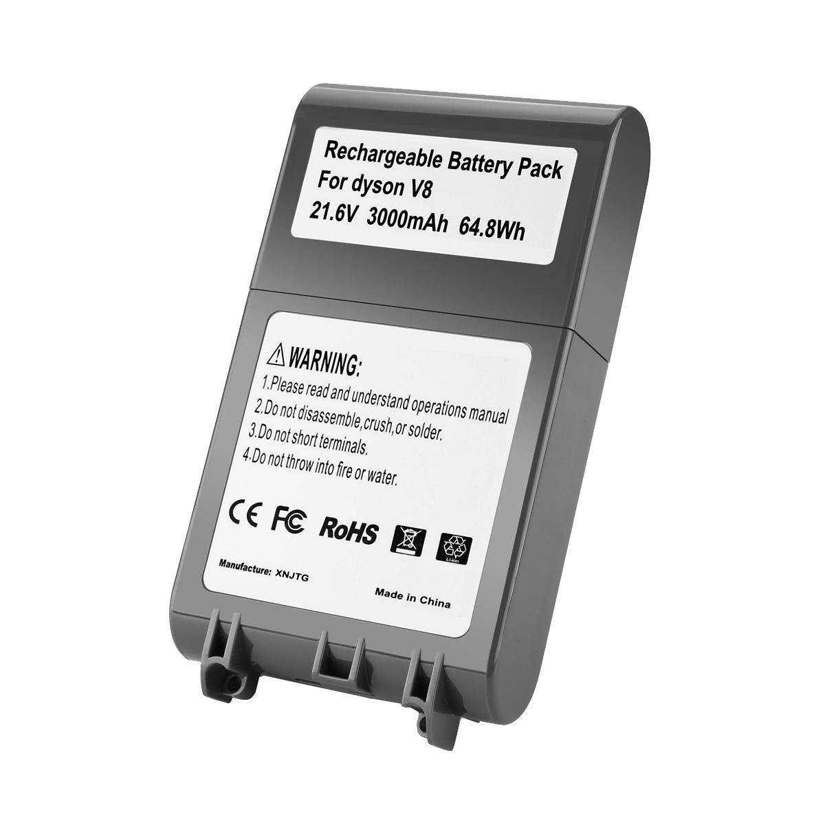 Replacement Battery for Dyson V8 Cordless Vacuum - 21.6v - 3500Mah