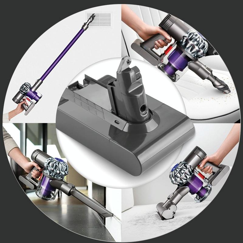 Extra Battery for Dyson V6 Handheld Vacuum - Replacement - 4.0Ah