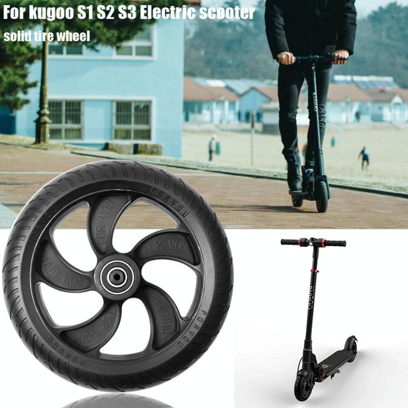 Kugoo S1 / S2 / S3 Front Wheel Accessory - 8 Inch Black