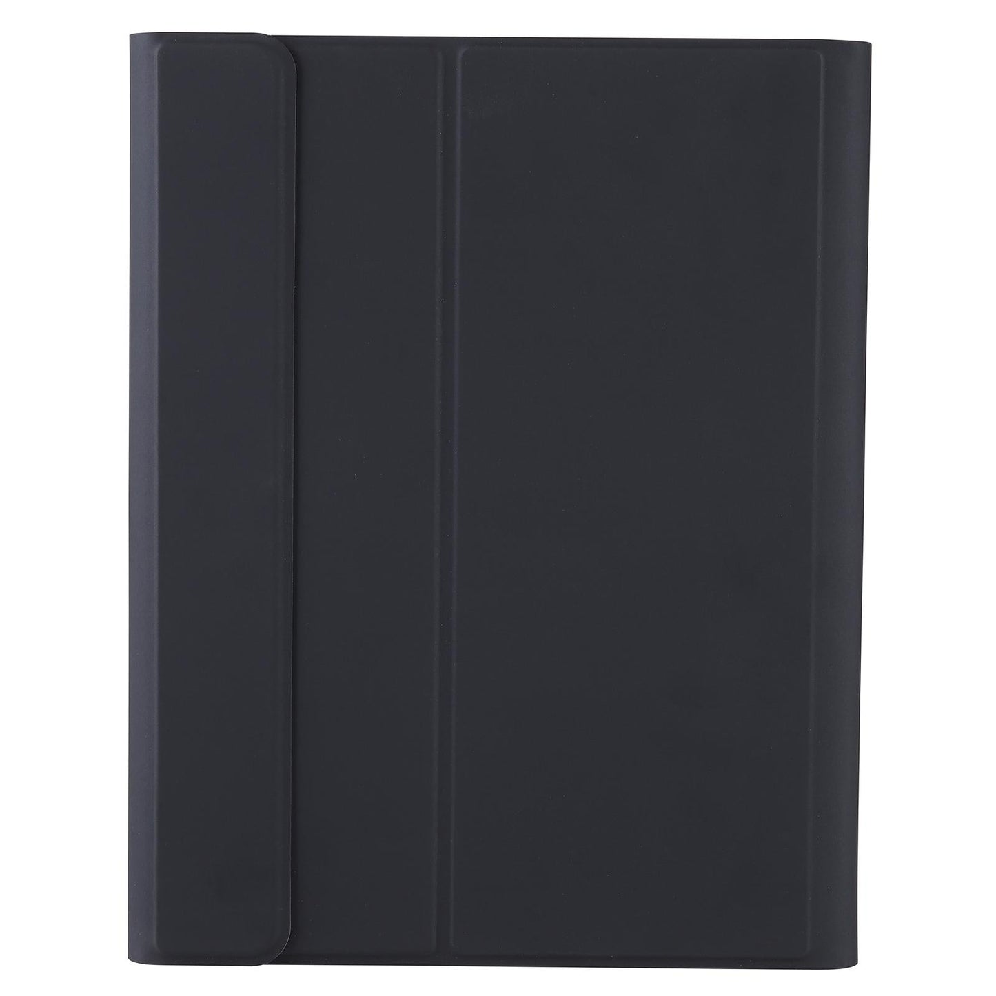 Detachable Bluetooth Keyboard Leather Case For Ipad Air 4 / 5 - Candy Colour Skin Texture - 10.9 Inch - Black