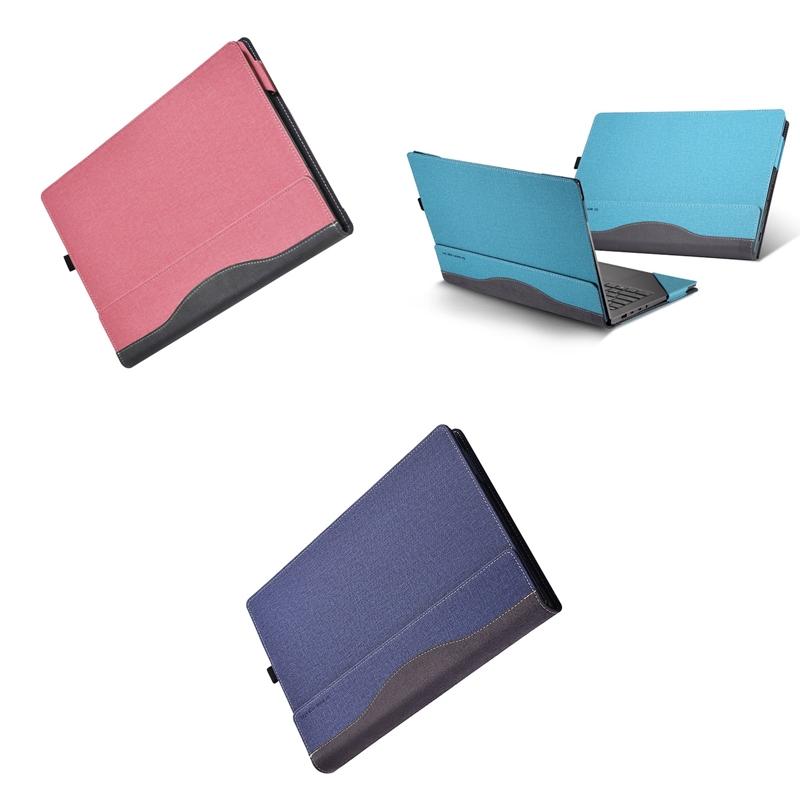 Xiaoxin Pro 14 2021 Anti-Fall Leather Laptop Case - Pink