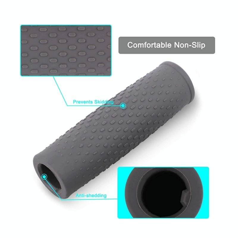 Rubber Handlebar Covers for Xiaomi Mijia M365 / M365 Pro - 2 Pairs - Black