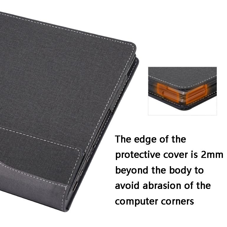 Yoga 5 Pro / 910 Laptop Cover - 13.9 Pu Leather Blue