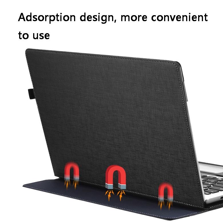 Yoga 720-15 Laptop Leather Case - Protective - Gentleman Gray