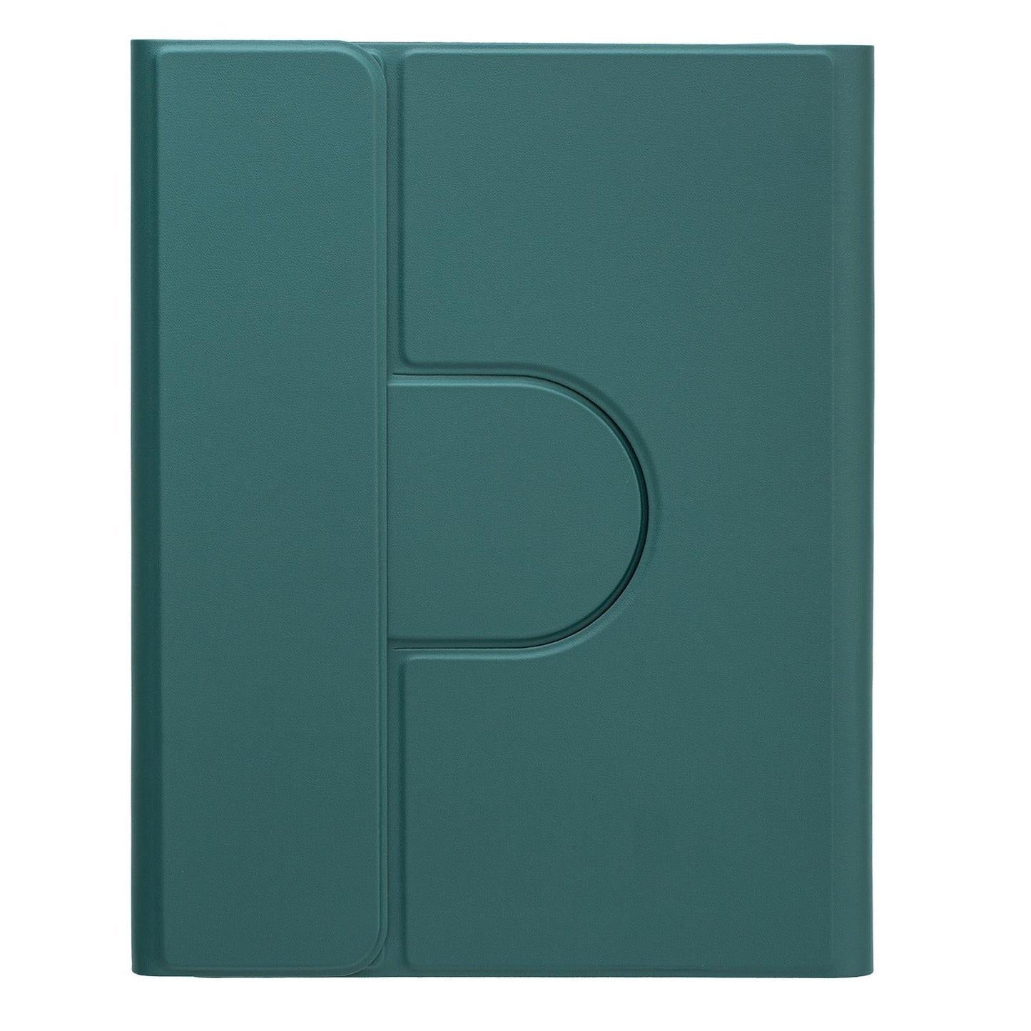 360 Degree Rotatable Bluetooth Keyboard Leather Case - Square Button - Mint Green - For Ipad 10.2 2021 / Air 2019