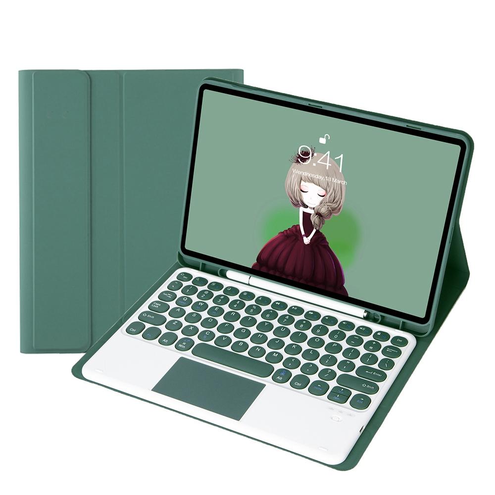 Detachable Bluetooth Keyboard Leather Case For Ipad 10.2 / Air 2019 / Pro 10.5 - Black - Eda001493803A