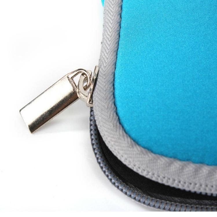 17 Inch Multi-Pocket Laptop Liner Bag For Diving Material Computer - Black - Blue