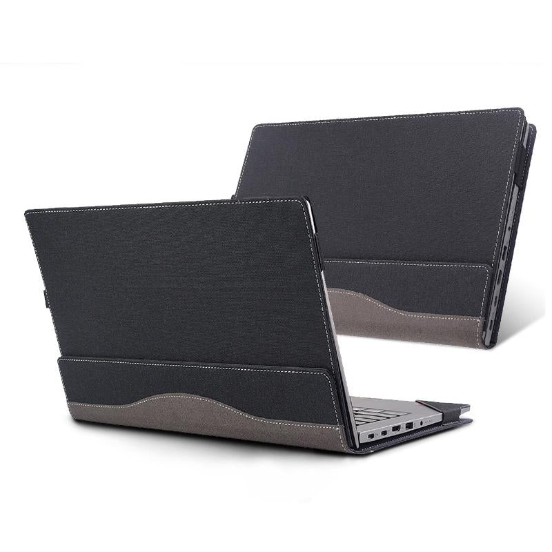 Protective Leather Laptop Case - Anti-Fall - Dark Blue - For Lenovo V15 Gen 4