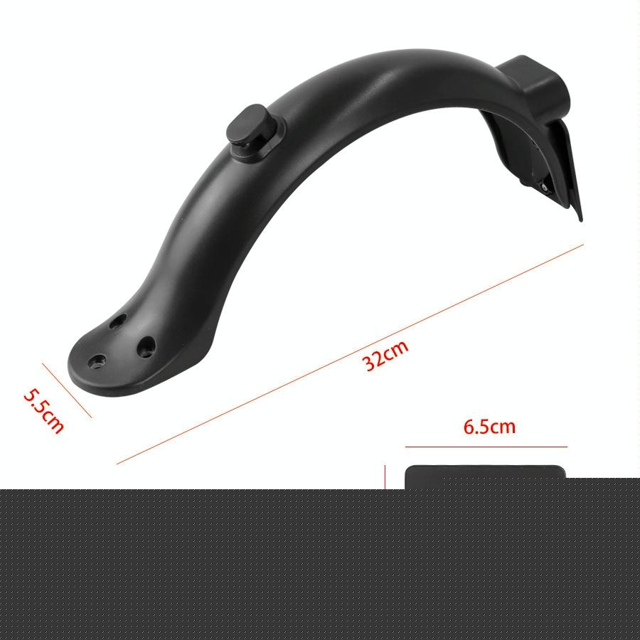 Xiaomi M365 Pro 2 Electric Scooter Rear Fender Bracket with Tail Light and Tool Set - Red Suit