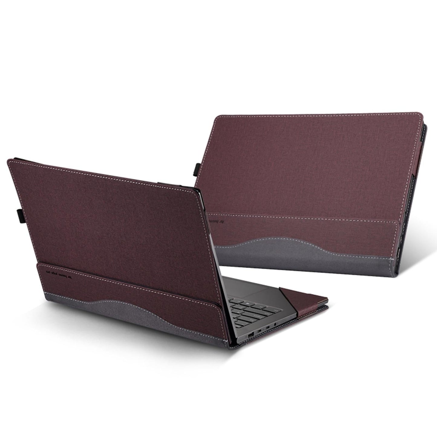 Protective Leather Laptop Case - 16 Inch Anti-Fall - Dark Blue - For Samsung Galaxy Book 3 Ultra