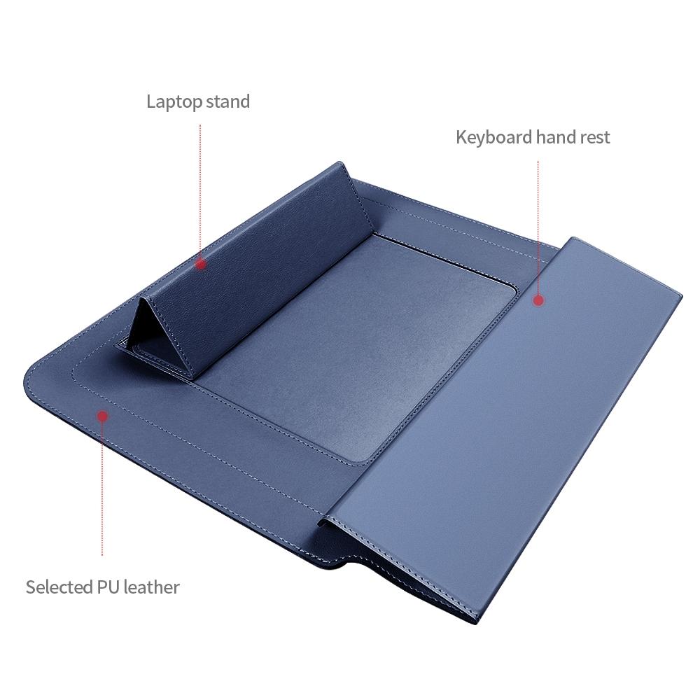 Waterproof 4-In-1 Laptop Holder With Wrist Protection - Black 11 / 12 Inch
