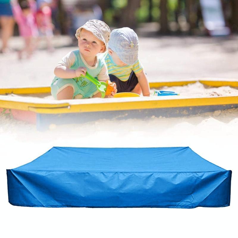Waterproof Sunshade Cover for Small Bath Garden Toy - 120x120cm - Blue