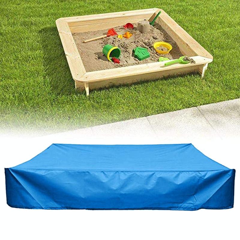 Waterproof Sunshade Cover for Small Bath Garden Toy - 120x120cm - Blue