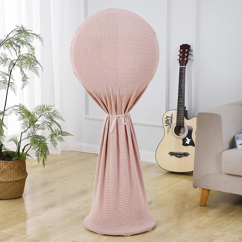 Household Fabric Fan Cover - Round Elastic 110x45cm - Gray