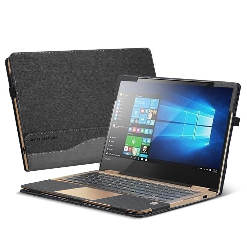 Yoga 720-15 Laptop Leather Case - Protective - Business Brown