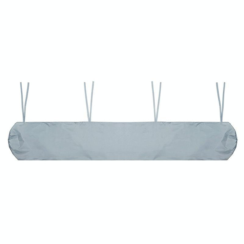 5m Retractable Waterproof Roller Blind Awning Cover - Black