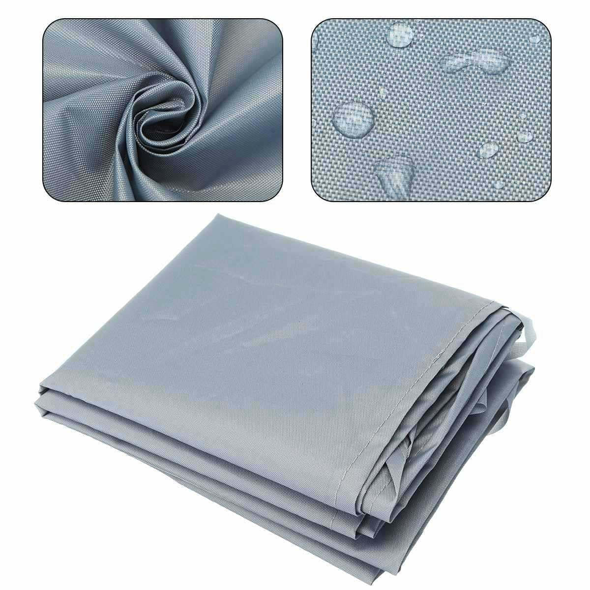 5m Retractable Waterproof Roller Blind Awning Cover - Black