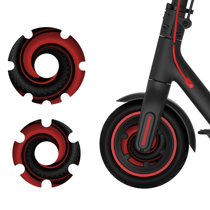 Waterproof Sticker for Xiaomi M365 Scooter Motor - 1 Pair - Colorful 3