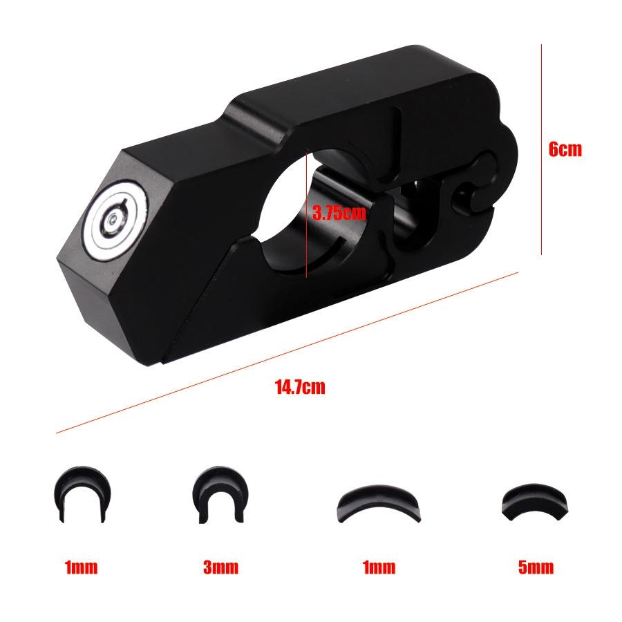 Secure your Xiaomi M365 Scooter with Handlebar Lock - Red