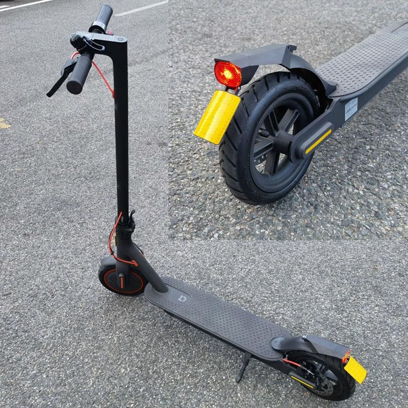 Xiaomi M365 / Pro / Pro2 Scooter Mudguard with Taillight - Red