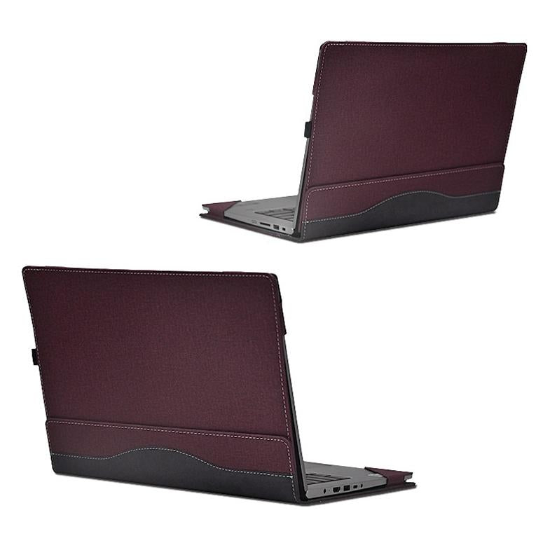 13.3 Hp Spectre X360 13-Aw Leather Laptop Case - Wine Red