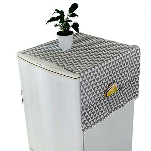Kitchen Refrigerator and Washing Machine Dustproof Cover - 55x130cm - Dandelion