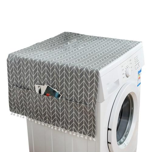 Kitchen Refrigerator and Washing Machine Dustproof Cover - 55x130cm - Dandelion