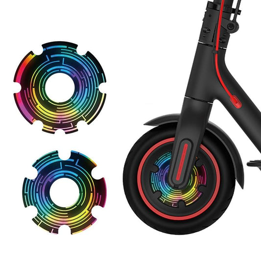 Waterproof Sticker for Xiaomi M365 Scooter Motor - 1 Pair - Colorful 5