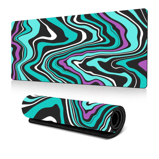 Abstract Gaming Desk Mat 300 X 600 X 2Mm - Abstract Fluid 16 - 300X800X2Mm