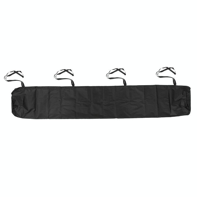 2m Retractable Roller Blind Awning Cover - Waterproof & Dustproof - Grey