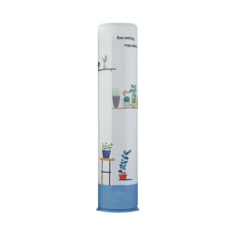 185 x 40 Cm Elastic Cloth Cabinet Air Conditioner Dust Cover - Monstera